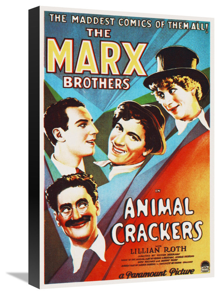 "Marx Brothers - Animal Crackers 02" Canvas by Hollywood Photo Archive, 15x22"