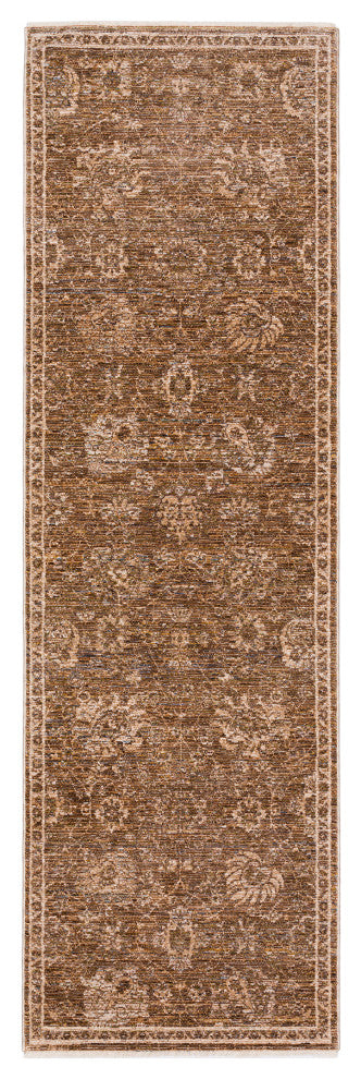 Yarra YA7 Chocolate 2'3" x 7'10" Runner Rug