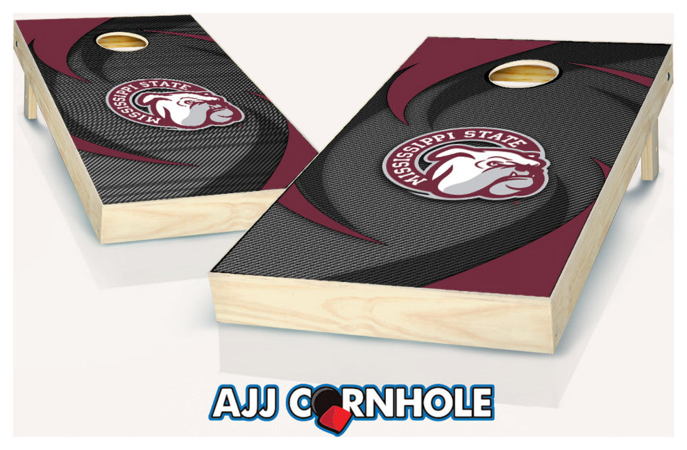 Mississippi State Swoosh Cornhole Set