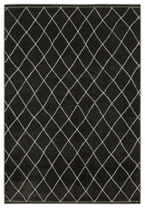 Oriental Weavers Raylan RAY12 Geometric Rug, Black, 6'7"x9'6"
