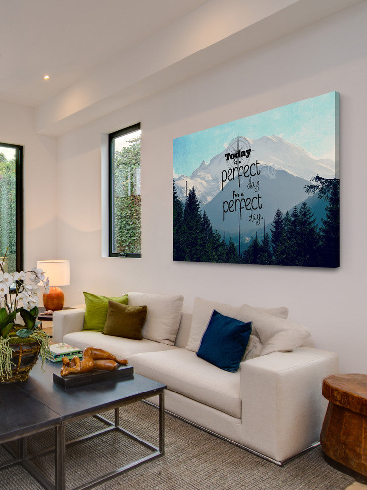 "A Perfect Day" Painting Print on Wrapped Canvas