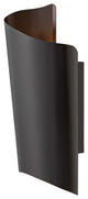 Surf Satin Black  Large Wall Mount Lantern