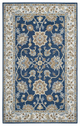 Rizzy Home AL2823 Ashlyn Area Rug 9'x12' Blue