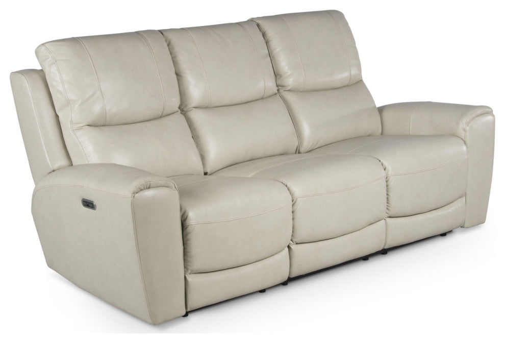 Laurel Power Reclining Sofa, Ivory