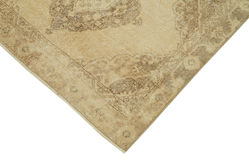 Rug N Carpet - Handmade Anatolian 4' 4" x 12' 4" Antique Runner Rug