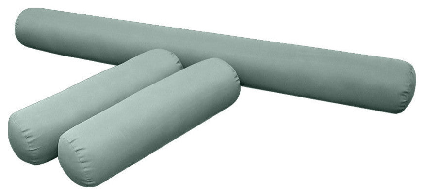 Style6 Full Knife Edge Outdoor Mattress Bolster Slip Cover COMPLETE SET AD002