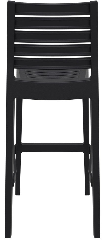 Compamia Ares Resin Barstool Black, Set of 2