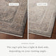 Loloi Lyra Denim / Pebble 4'-0" x 5'-7" Accent Rug