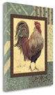 "Rooster No. 14" By Jo Moulton,Ready to Hang Giclee Print on Gallery Wrap Canvas