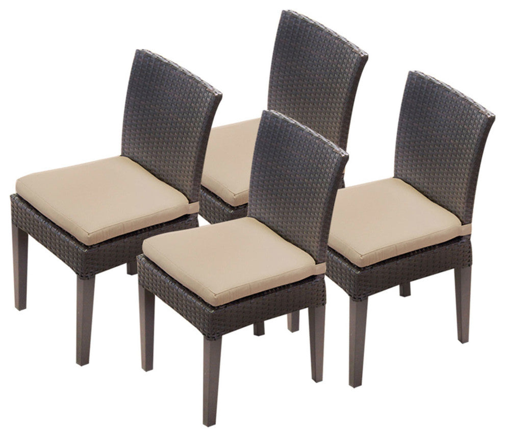 4 Napa Armless Dining Chairs