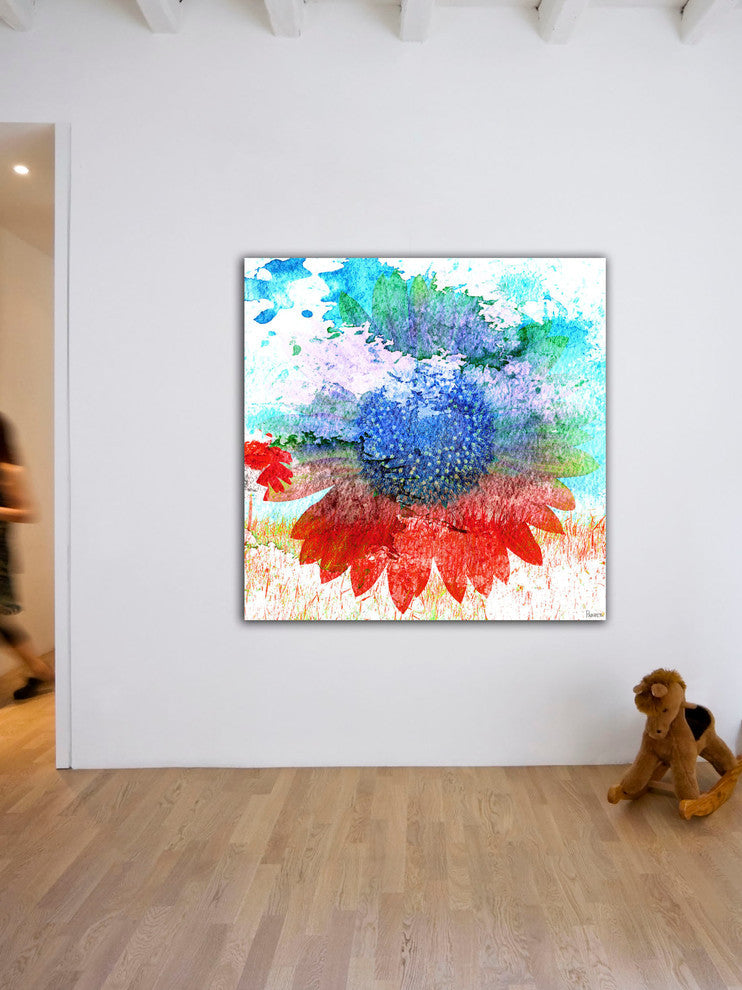 "Hot" Fine Art Canvas Print, 24"x24"