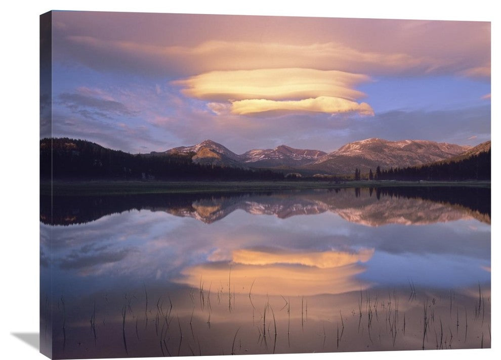 "Lenticular Clouds At Tuolumne Meadows, Yosemite N.P., California" Artwork