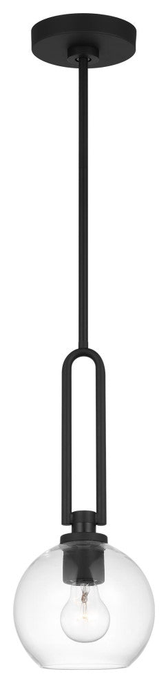 Codyn One Light Mini Pendant, Midnight Black