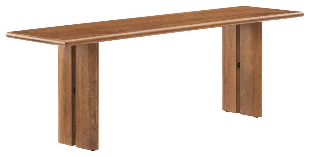 MODWAY Amistad 58" Wood Bench