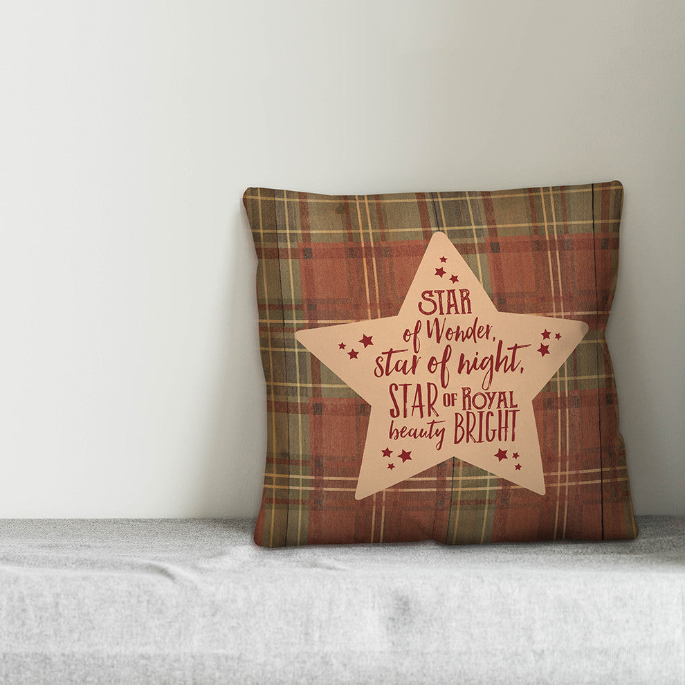 Star of wonder 18"x18" Throw Pillow