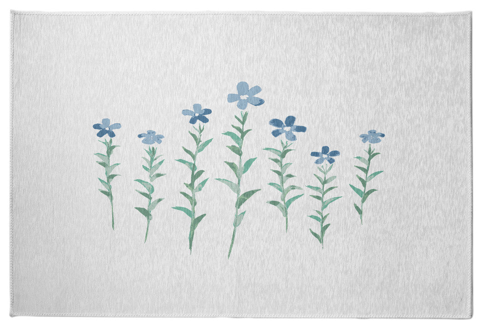 Periwinkle Rug, Blue, 3'x5'