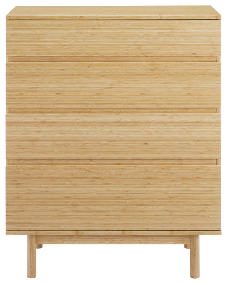 Monterey 4 Drawer High Chest, Wheat