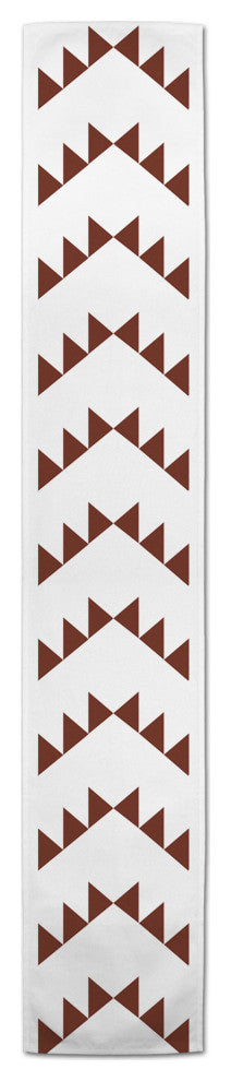 Triangle Arrows 16x90 Cotton Twill Runner