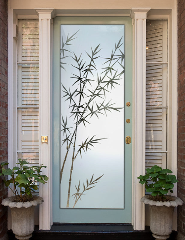 Interior Prehung Door or Interior Slab Door - Bamboo Forest - Primed - 24" x...