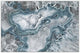 "Icy Layers" Floater Framed Painting Print on Canvas, 18"x12"