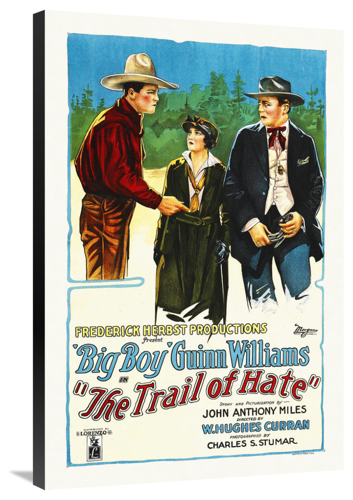 "Trail of Hate" Stretched Canvas Giclee by Hollywood Photo Archive, 24x36"