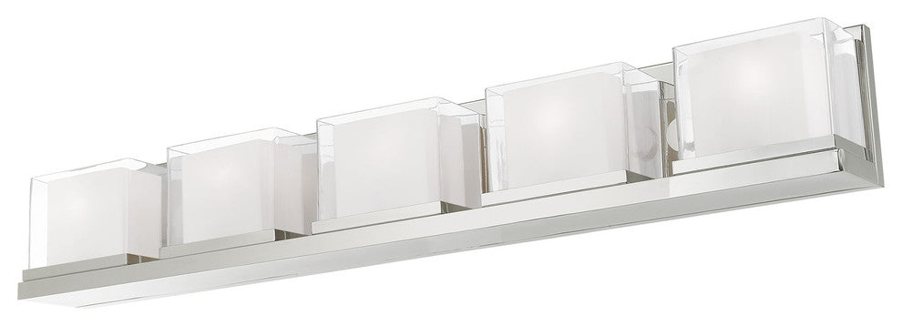 Livex Lighting Polished Chrome 5-Light Bath Vanity