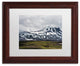 Philippe Sainte-Laudy ''Mountain at my Gates'' Matted Framed Art