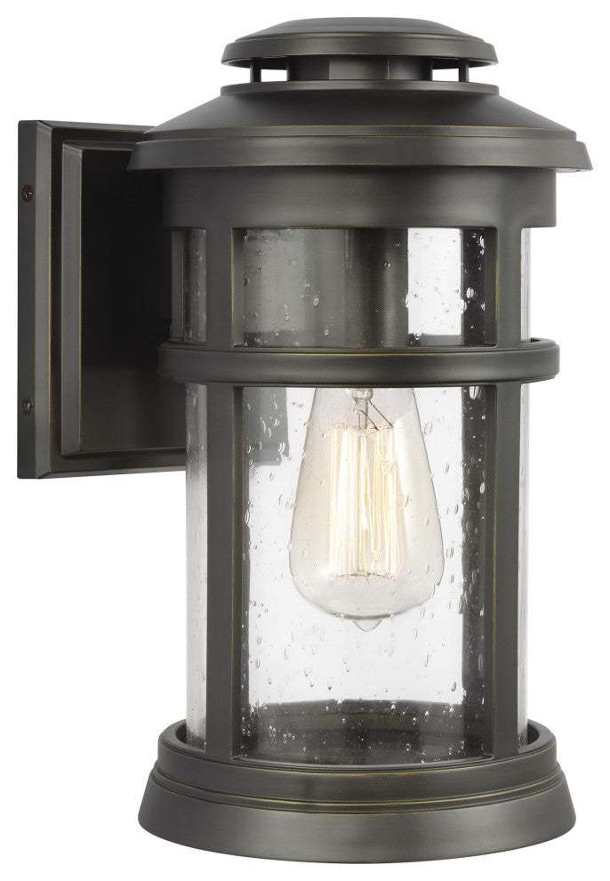 Murray Feiss Newport One Light Outdoor Wall Sconce OL14301ANBZ