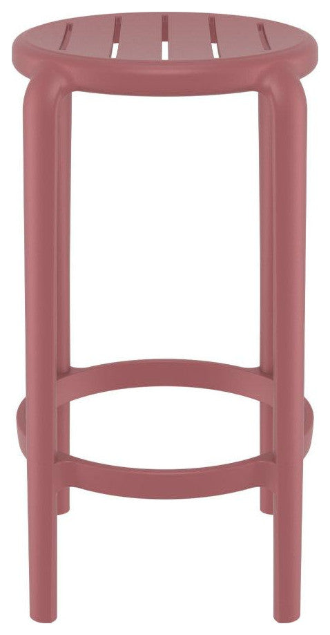 Tom Resin Counter Stool Marsala