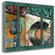 "Hits Town 1959 - Triptych" By Eric Yang, Giclee Print on Gallery Wrap Canvas