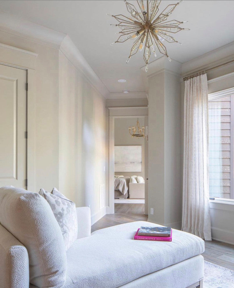 Varaluz Orbital 8-Lt Small Pendant - Gold Dust