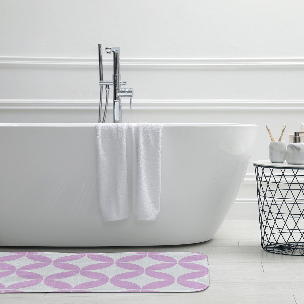24" x 17" Eye Opener Bathmat, Lilac