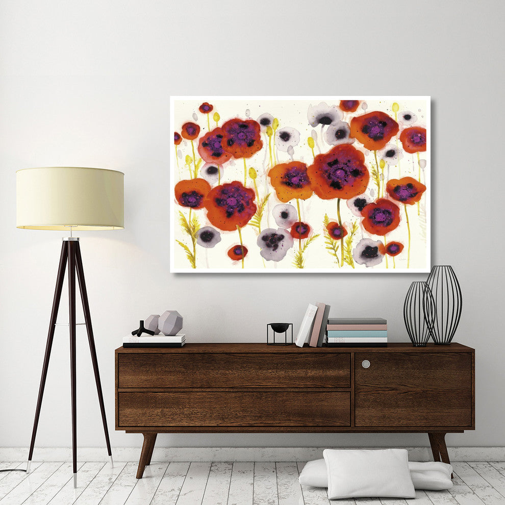 "Splash Garden I" Digital Paper Print by Shirley Novak, 62"x42"