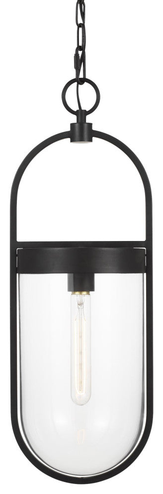 Blaine Small Pendant, Aged Iron