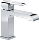 Delta Ara Single Handle Bathroom Faucet, Chrome, 567LF-LPU