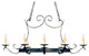 53"L Laramie 8 LT Pot Rack