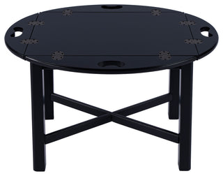 Carlisle Butler Table, Black Licorice