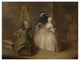 "The Painter in His Studio" Digital Paper Print by Pietro Longhi, 50"x38"