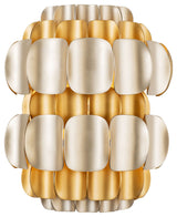 Swoon 1-Lt Sconce - Antique Gold/Gold Dust