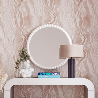 Latur Gray Table Lamp, Gray,White
