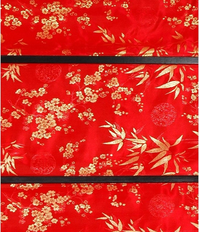 Shang Hai Tan Blinds, Red