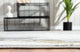 Abani Luna LUN170A Contemporary Marble Grey and Metallic Gold Area Rug
