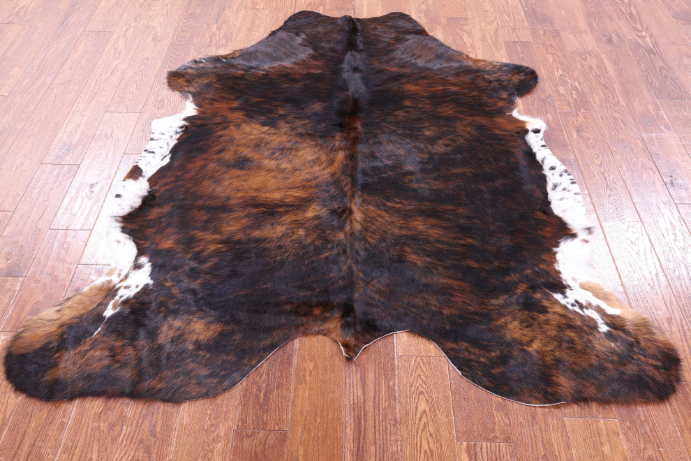 6' 0" X 5' 7" Natural Cowhide Rug C2036