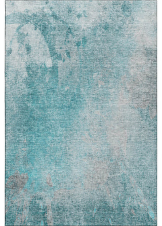 Premium Machine Washable Mayfield AMF562 Teal 9' x 12' Rug
