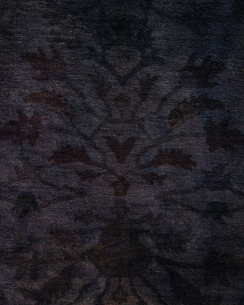 Fine Vibrance, One-of-a-Kind Hand-Knotted Area Rug Gray, 8'3"x10'5"