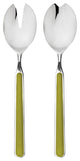 Fantasia Salad Serving Set 2-Piece Set, Olive-Green