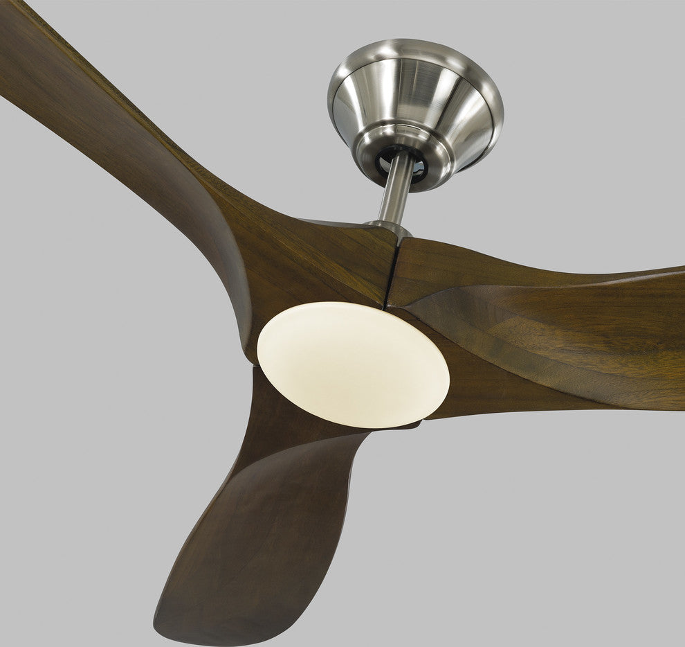 Maverick 52" LED Ceiling Fan Brushed Steel