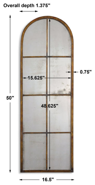 Uttermost Amiel Mirror, Brown