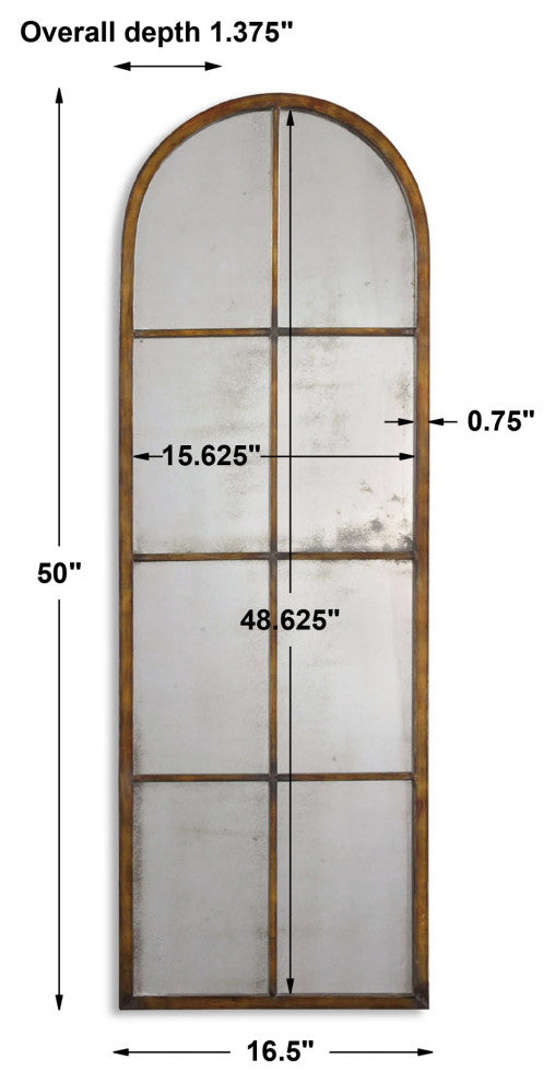 Uttermost Amiel Mirror, Brown