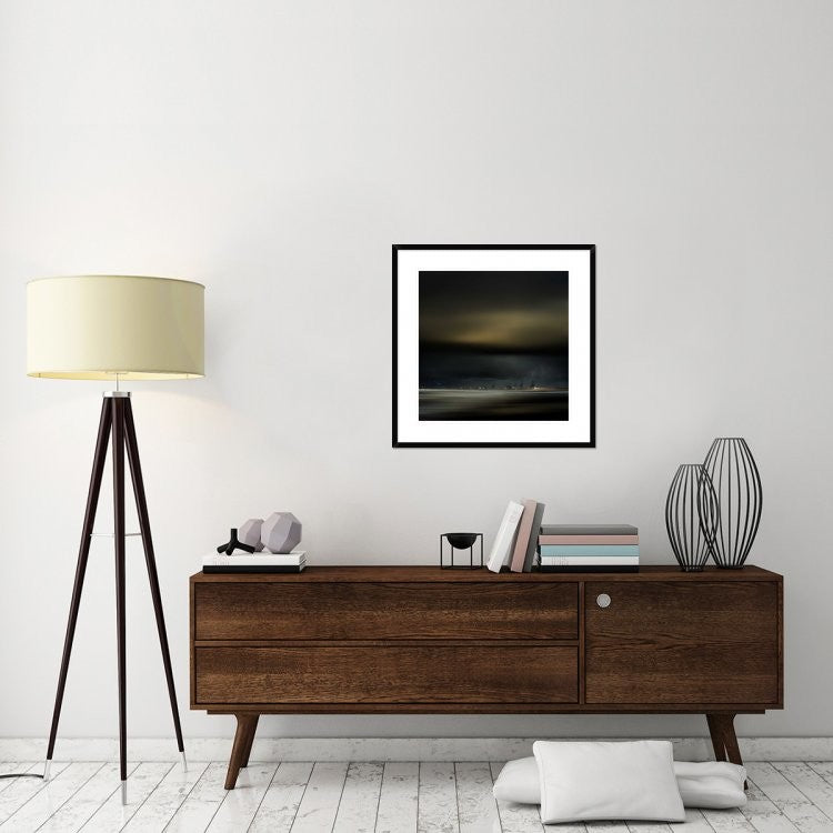 "Northern Wind" Framed Digital Print by Piet Flour, 30x30"
